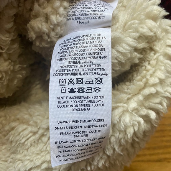 NWT Boden Kids' Hooded Check Fleece Lined Flannel Button-Up Shirt (Sz 2-3Y) - Picture 8 of 8